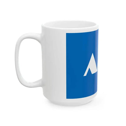 Flag of Yamagata Prefecture Japan - White Coffee Mug - Go Mug Yourself
