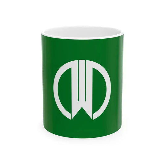 Flag of Yamagata Yamagata (Japan) White Coffee Mug 11oz - Go Mug Yourself