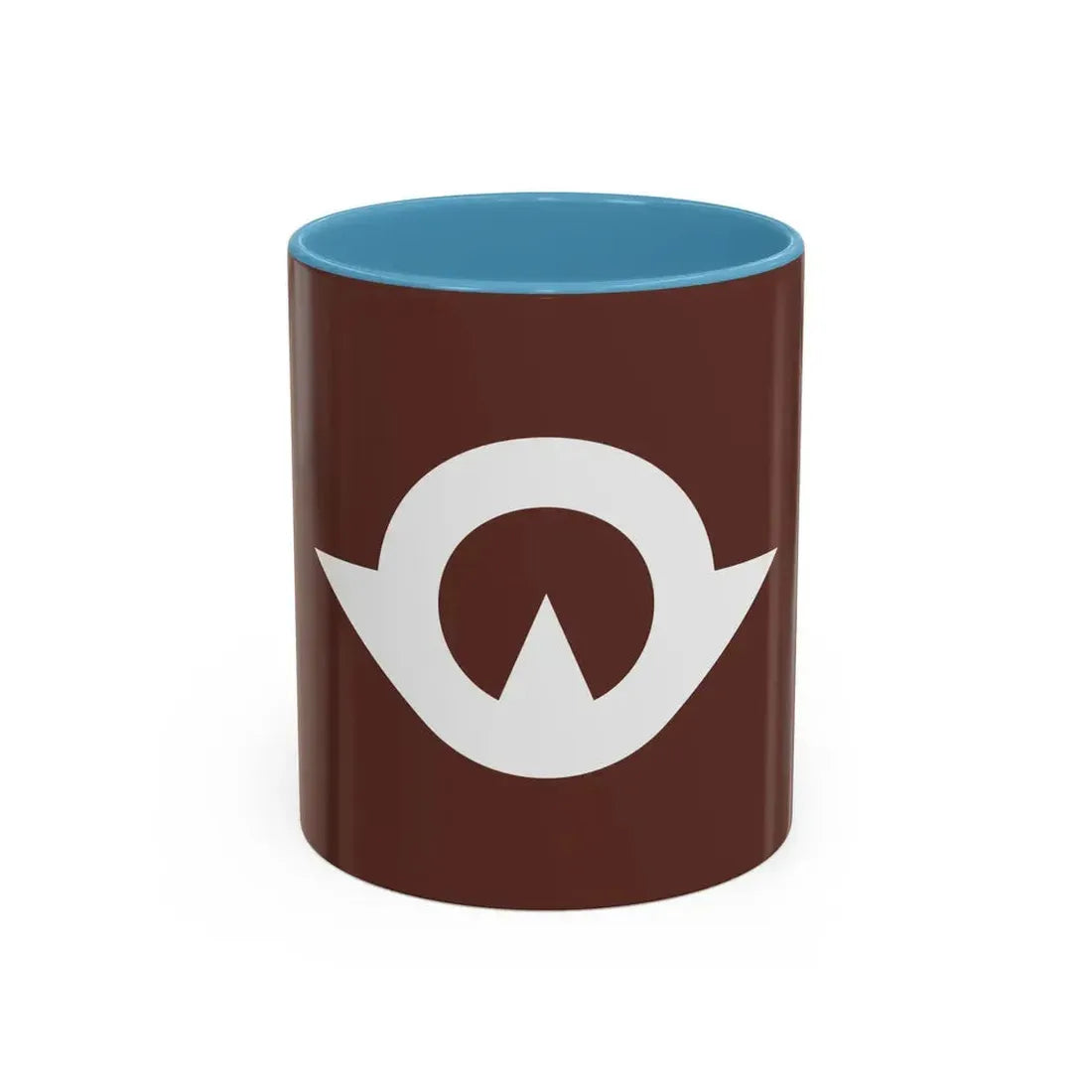 Flag of Yamaguchi Prefecture Japan - Accent Coffee Mug 11oz Light Blue - Go Mug Yourself