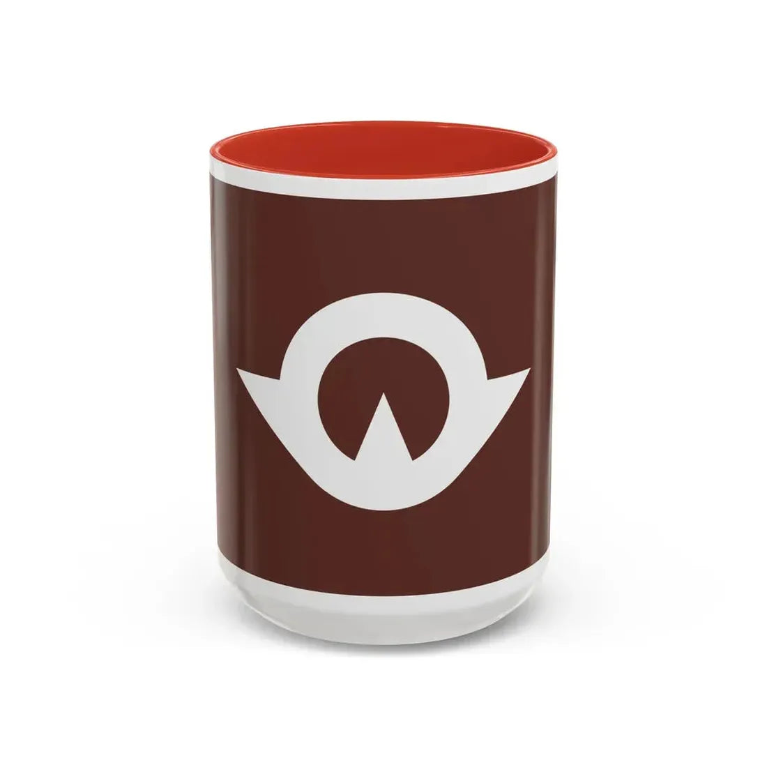 Flag of Yamaguchi Prefecture Japan - Accent Coffee Mug 15oz Red - Go Mug Yourself