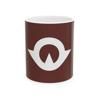 Flag of Yamaguchi Prefecture Japan - White Coffee Mug 11oz - Go Mug Yourself