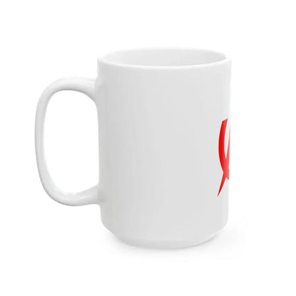 Flag of Yamakita Kanagawa (Japan) White Coffee Mug - Go Mug Yourself