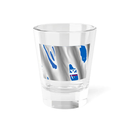 Flag of Yamalo-Nenets Autonomous Okrug Picture Description (Russia) Shot Glass 1.5oz 1.5oz - Go Mug Yourself