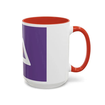 Flag of Yamanashi Prefecture Japan - Accent Coffee Mug - Go Mug Yourself