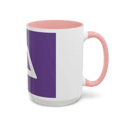 Flag of Yamanashi Prefecture Japan - Accent Coffee Mug - Go Mug Yourself