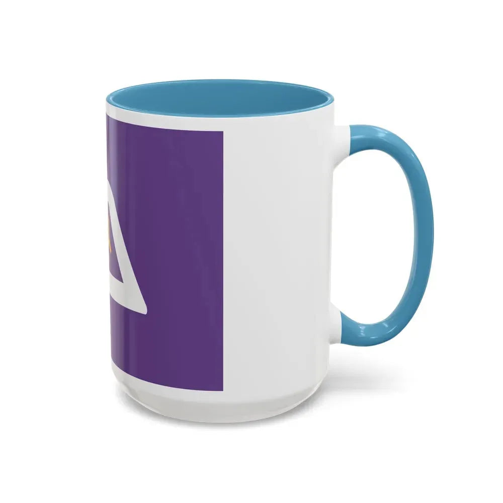 Flag of Yamanashi Prefecture Japan - Accent Coffee Mug - Go Mug Yourself