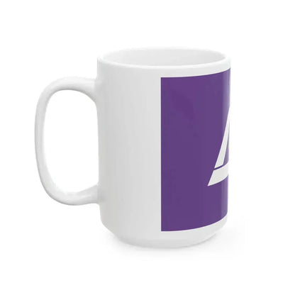 Flag of Yamanashi Prefecture Japan - White Coffee Mug - Go Mug Yourself