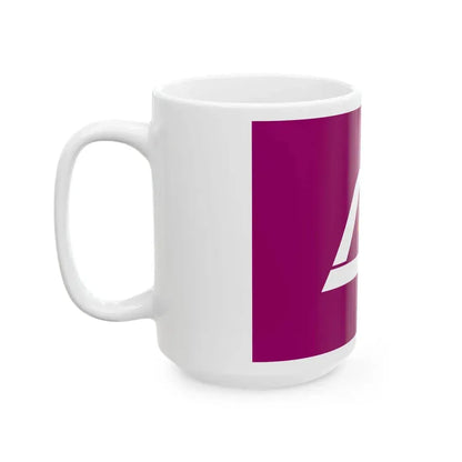 Flag of Yamanashi Prefecture (Japan) White Coffee Mug - Go Mug Yourself