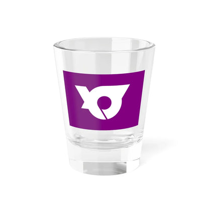 Flag of Yamanobe Yamagata (Japan) Shot Glass 1.5oz 1.5oz - Go Mug Yourself