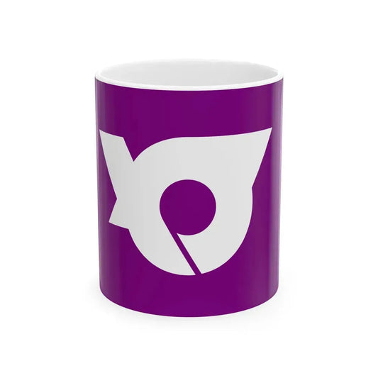 Flag of Yamanobe Yamagata (Japan) White Coffee Mug 11oz - Go Mug Yourself
