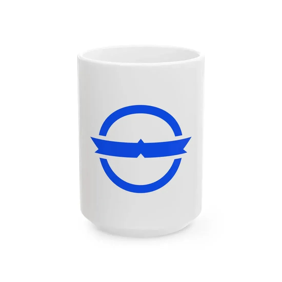 Flag of Yamato Kagoshima (Japan) White Coffee Mug 15oz - Go Mug Yourself