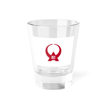Flag of Yamato Kanagawa (Japan) Shot Glass 1.5oz 1.5oz - Go Mug Yourself