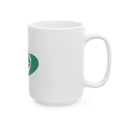 Flag of Yamato Kumamoto (Japan) White Coffee Mug - Go Mug Yourself