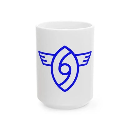 Flag of Yame Fukuoka (Japan) White Coffee Mug 15oz - Go Mug Yourself