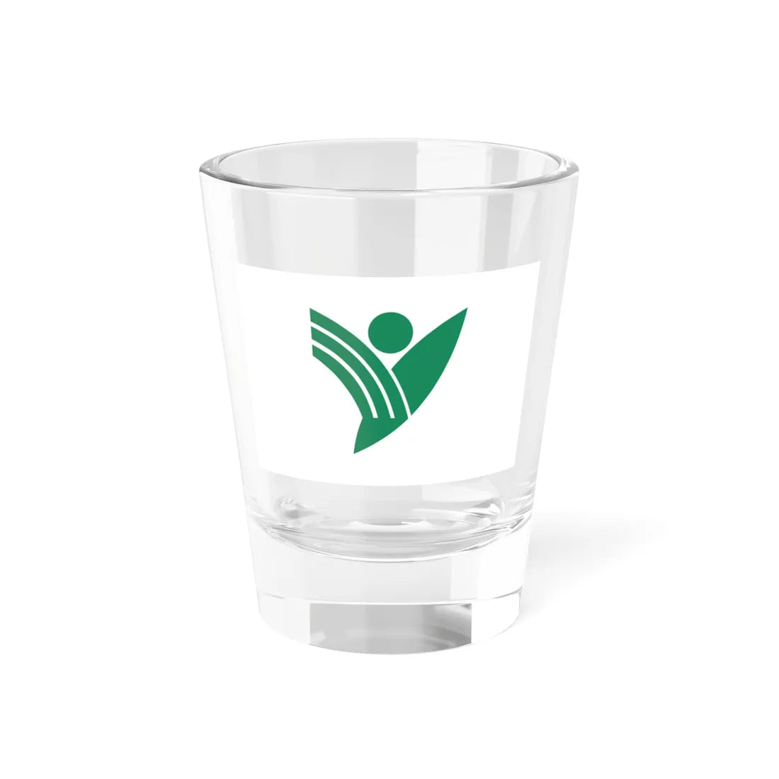 Flag of Yanagawa Fukuoka (Japan) Shot Glass 1.5oz 1.5oz - Go Mug Yourself