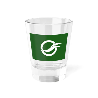 Flag of Yanai Yamaguchi (Japan) Shot Glass 1.5oz 1.5oz - Go Mug Yourself