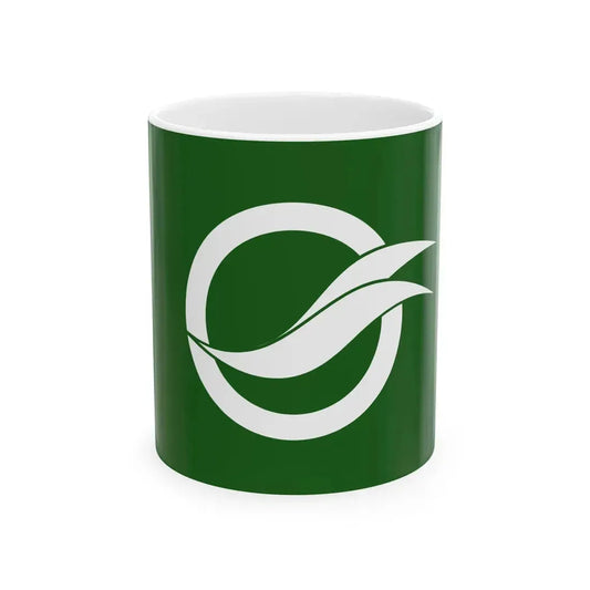 Flag of Yanai Yamaguchi (Japan) White Coffee Mug 11oz - Go Mug Yourself