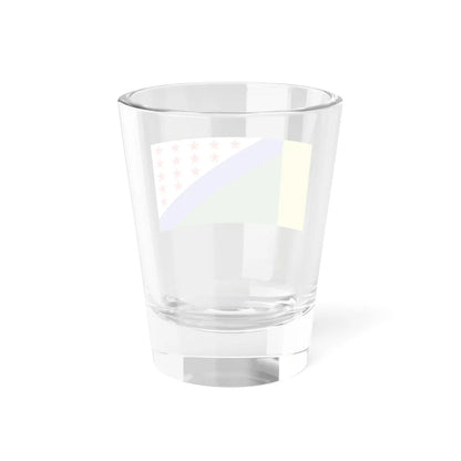 Flag of Yanchukan Buryatia (Russia) Shot Glass 1.5oz - Go Mug Yourself