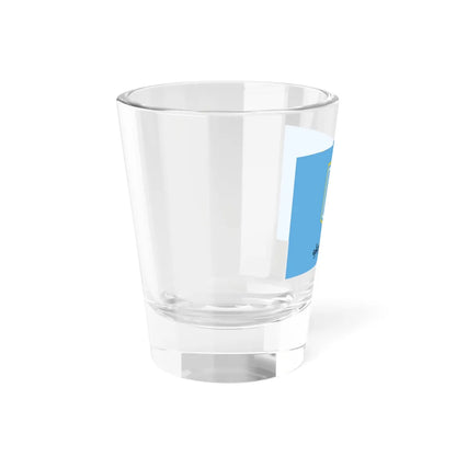 Flag of Yangon Region 2011-2022 (Myanmar) Shot Glass 1.5oz - Go Mug Yourself