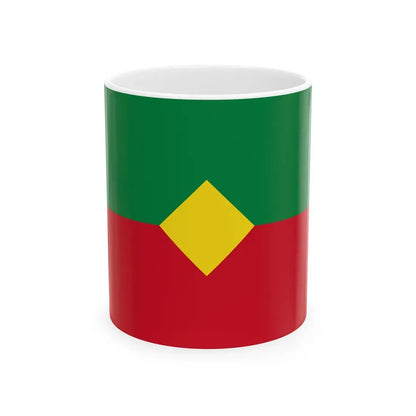 Flag of Yantzaza (Ecuador) White Coffee Mug 11oz - Go Mug Yourself