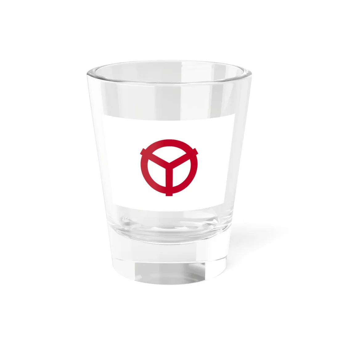Flag of Yao Osaka (Japan) Shot Glass 1.5oz 1.5oz - Go Mug Yourself