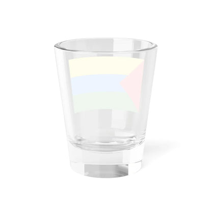 Flag of Yarkovsky rayon Tyumen oblast 2005 (Russia) Shot Glass 1.5oz - Go Mug Yourself