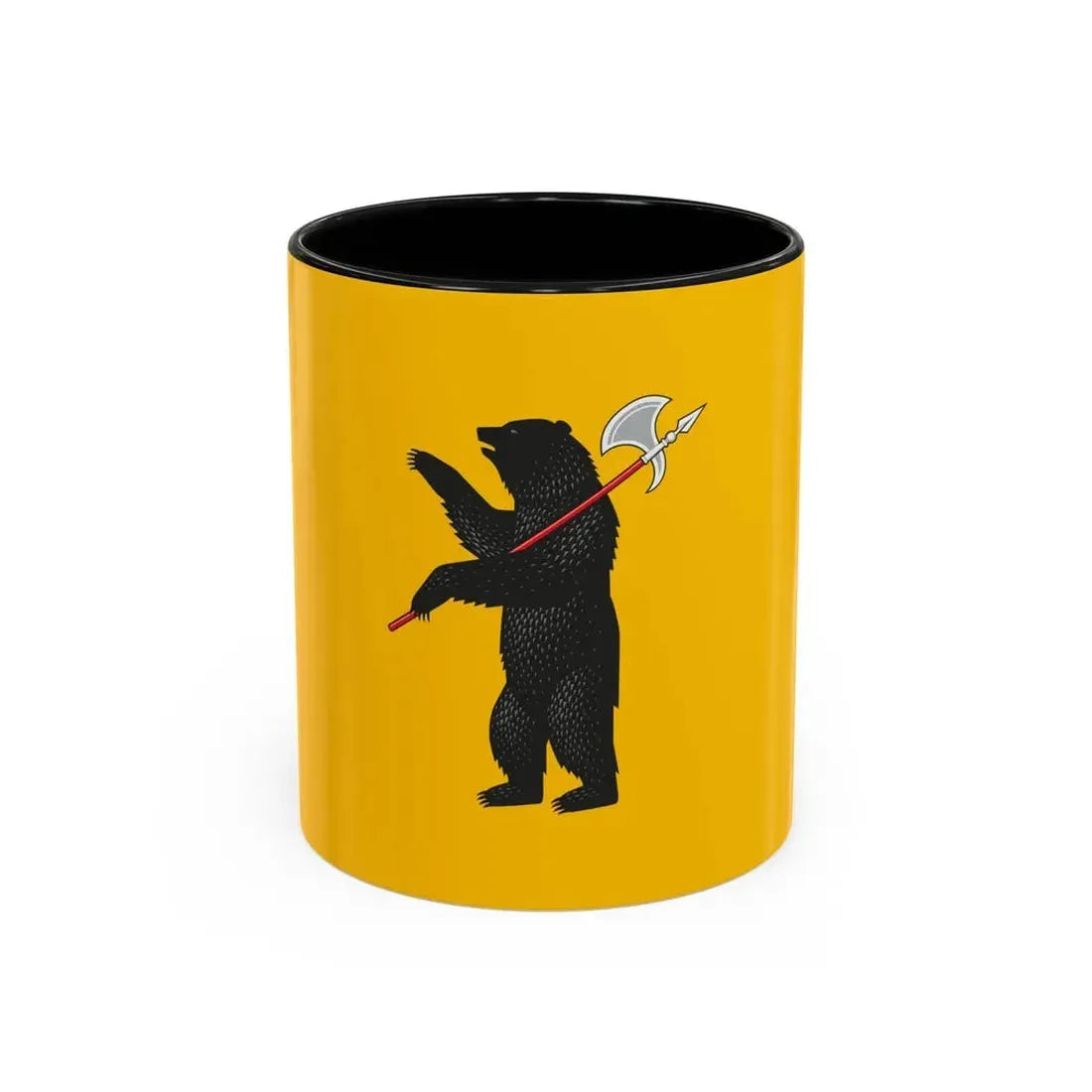 Flag of Yaroslavl Oblast Russia - Accent Coffee Mug 11oz Black - Go Mug Yourself
