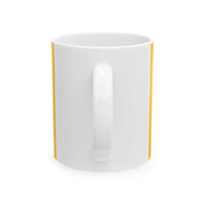 Flag of Yaroslavl Oblast (Russia) White Coffee Mug - Go Mug Yourself