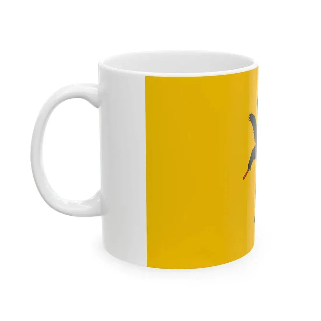 Flag of Yaroslavl Oblast (Russia) White Coffee Mug - Go Mug Yourself