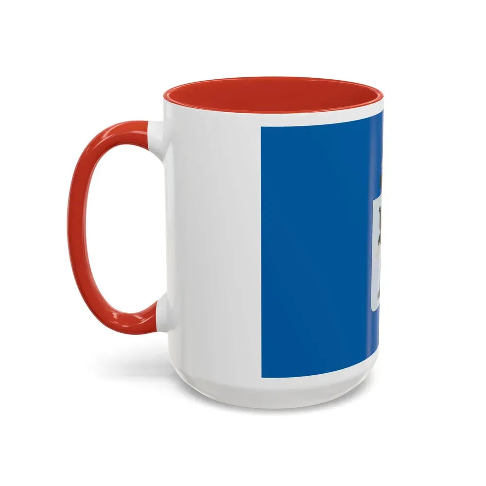 Flag of Yaroslavl Russia - Accent Coffee Mug - Go Mug Yourself