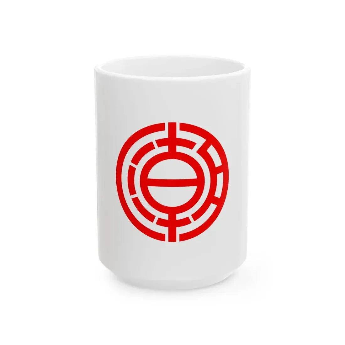Flag of Yashio Saitama (Japan) White Coffee Mug 15oz - Go Mug Yourself