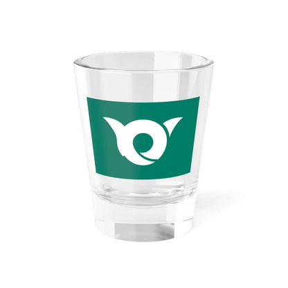 Flag of Yasuda Kochi (Japan) Shot Glass 1.5oz 1.5oz - Go Mug Yourself