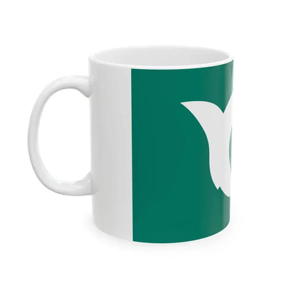 Flag of Yasuda Kochi (Japan) White Coffee Mug - Go Mug Yourself