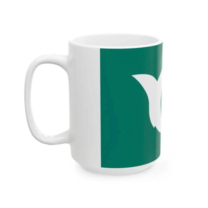Flag of Yasuda Kochi (Japan) White Coffee Mug - Go Mug Yourself