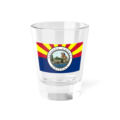 Flag of Yavapai County Arizona (United States) Shot Glass 1.5oz 1.5oz - Go Mug Yourself
