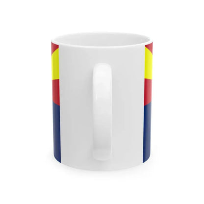 Flag of Yavapai County Arizona (United States) White Coffee Mug - Go Mug Yourself