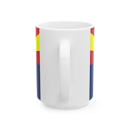 Flag of Yavapai County Arizona (United States) White Coffee Mug - Go Mug Yourself