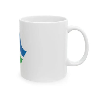 Flag of Yawatahama Ehime (Japan) White Coffee Mug - Go Mug Yourself