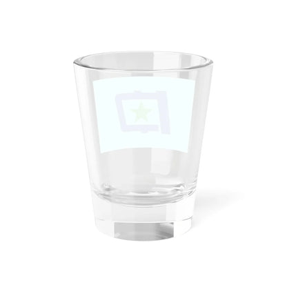 Flag of Yūbetsu Hokkaido (Japan) Shot Glass 1.5oz - Go Mug Yourself