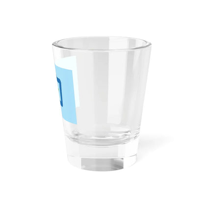 Flag of Yūbetsu Hokkaido (Japan) Shot Glass 1.5oz - Go Mug Yourself