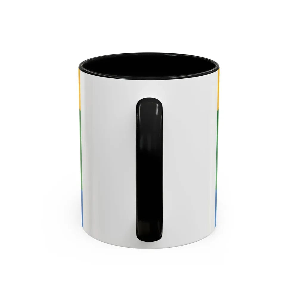 Flag of Yekaterinburg Russia - Accent Coffee Mug - Go Mug Yourself