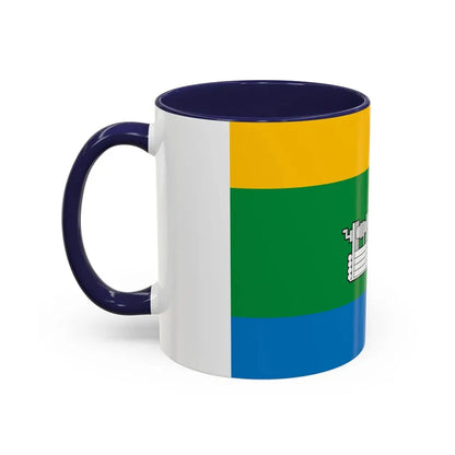 Flag of Yekaterinburg Russia - Accent Coffee Mug - Go Mug Yourself