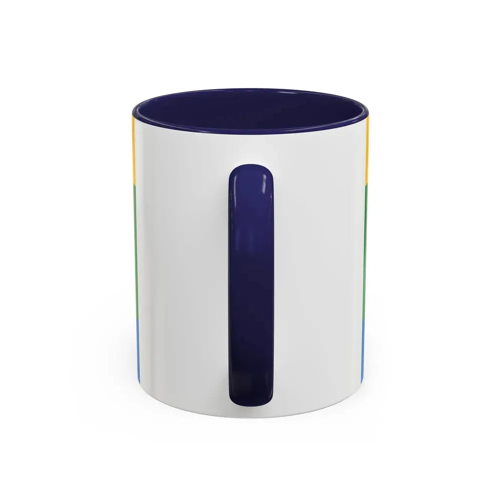Flag of Yekaterinburg Russia - Accent Coffee Mug - Go Mug Yourself