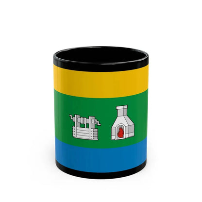 Flag of Yekaterinburg Russia - Black Coffee Mug 11oz - Go Mug Yourself