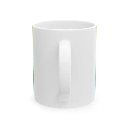 Flag of Yekaterinburg Russia - White Coffee Mug - Go Mug Yourself