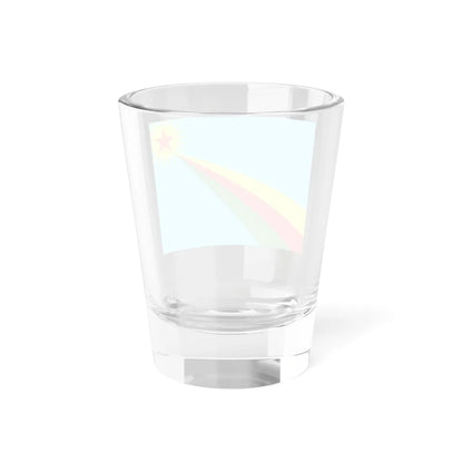 Flag of Yekitiya Star (Syria) Shot Glass 1.5oz - Go Mug Yourself