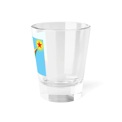 Flag of Yekitiya Star (Syria) Shot Glass 1.5oz - Go Mug Yourself