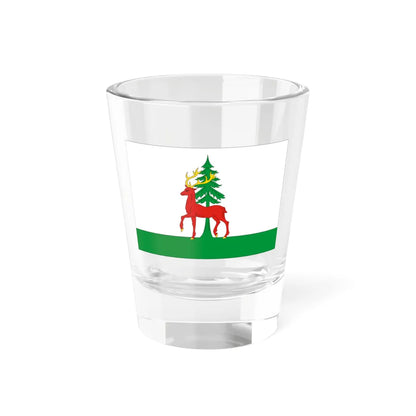 Flag of Yelets (Russia) Shot Glass 1.5oz 1.5oz - Go Mug Yourself