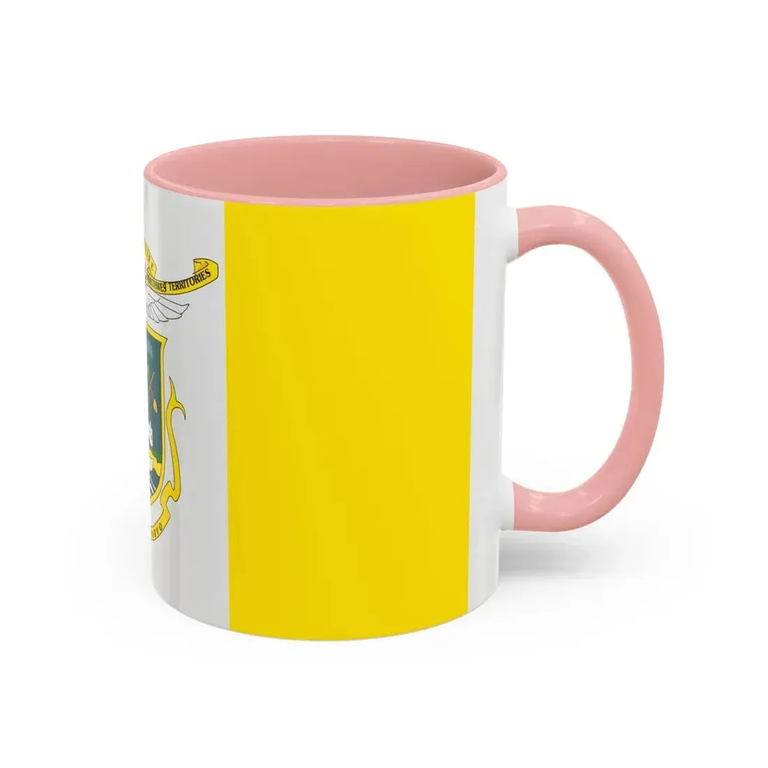 Flag of Yellowknife NWT Canada - Accent Coffee Mug - Go Mug Yourself