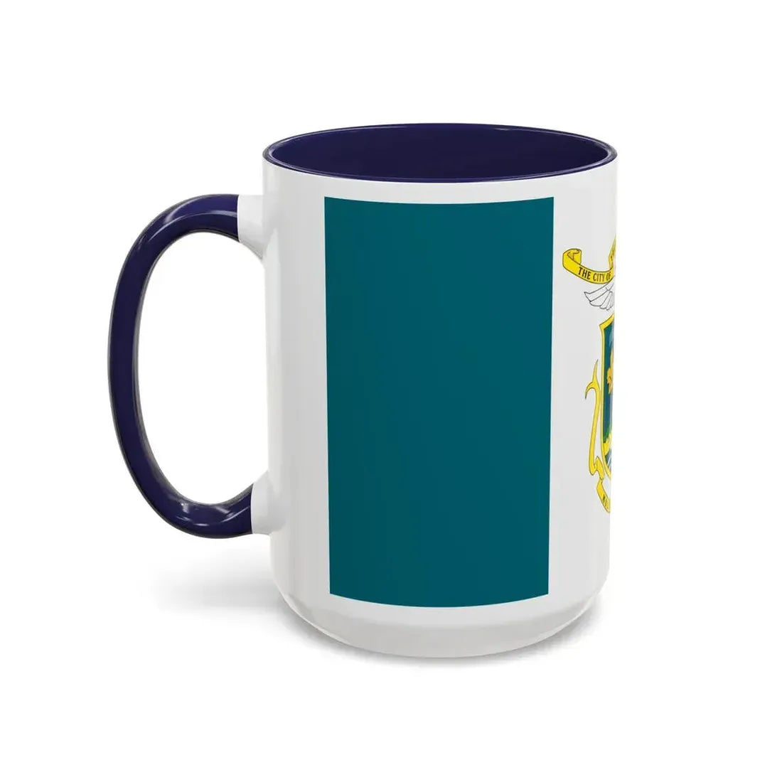Flag of Yellowknife NWT Canada - Accent Coffee Mug - Go Mug Yourself